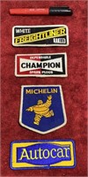 (4) Assorted Automotive Sew-On Patches