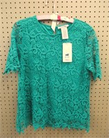 New philosophy lace top, size small