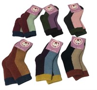 6PAIRS Kid's Wool Socks
