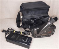 C7) Panasonic Palmcorder VHSC Camcorder Untested