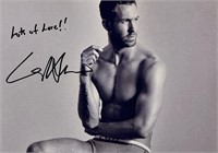 Autograph COA Calvin Harris Photo