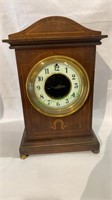 Antique mahogany clock case, nice inlaid wood