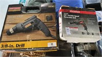 Craftsman 3/8 in drill & drill master - lot of 2