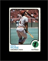 1973 Topps #130 Pete Rose VG to VG-EX+