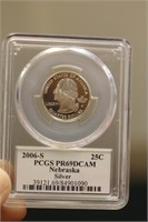 PCGS Graded Silver Quarter