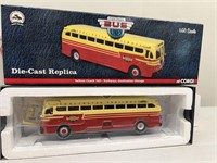 Corgi 1/50 scale diecast yellow coach