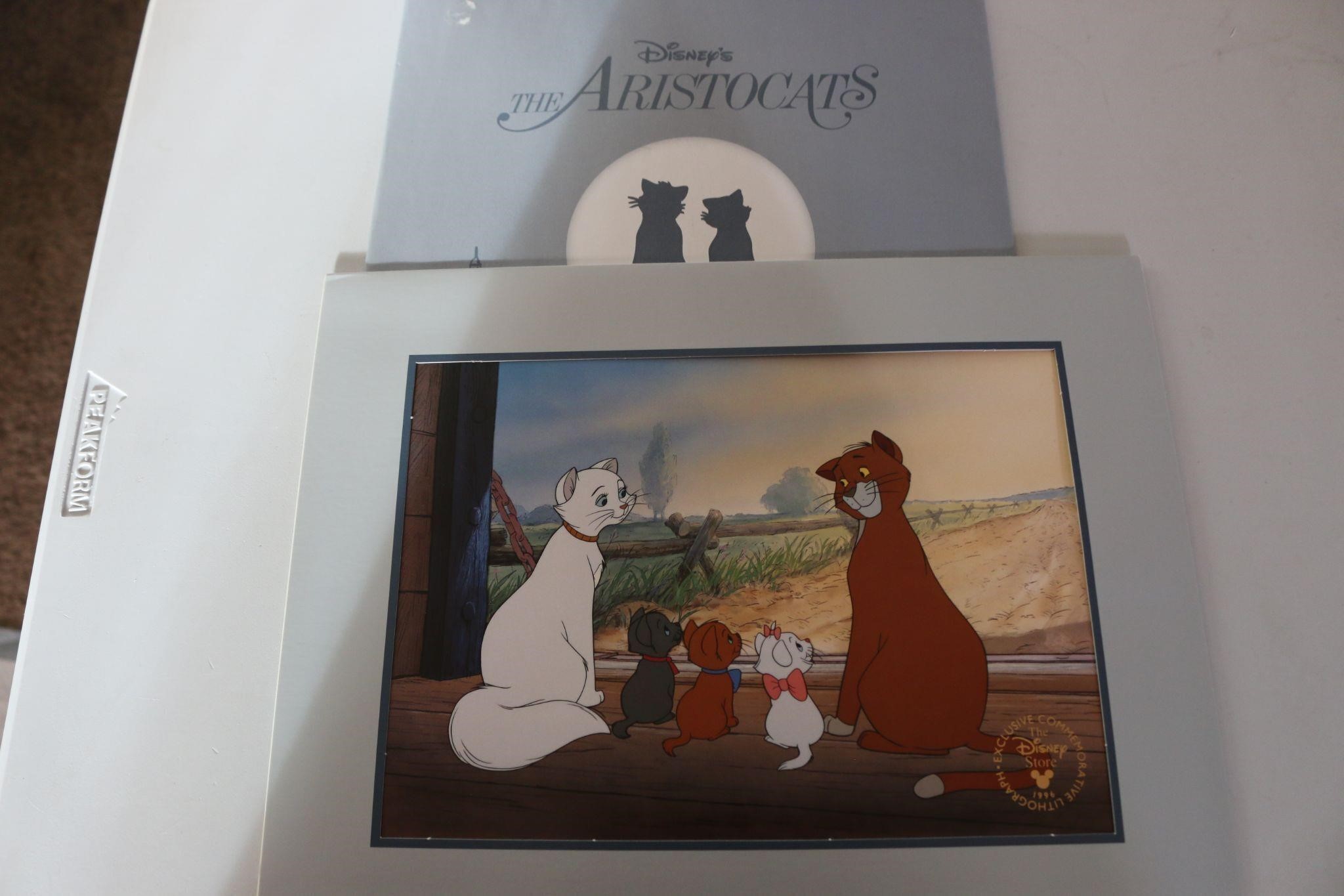 1996 The Aristocats Lithograph