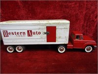 Structo pressed steel Western Auto truck & trailer