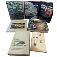 Gardening and Bonsai Book Collection