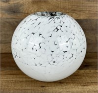 Art Glass Ball Vase