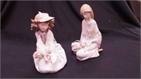 Two Lladro figurines: "Generous Gesture" and