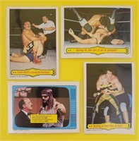 Assorted 1985 O-Pee-Chee WWF Cards - Lot of 4
