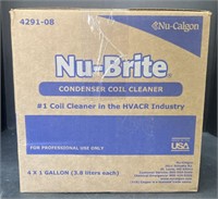 (ZZ) NU-CALGON Condenser Cleaner: Liquid, 1 gal