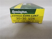 19 Rounds of Remington 30-30