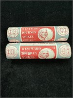 2006 P&D Westward Journey Nickel Series $2 Rolls