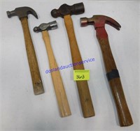 Lot of (4) Hammers