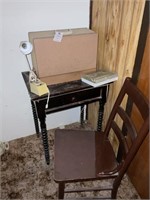 Vintage Sewing Machine with Table, Chair!!