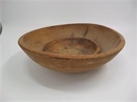 Lot (2) Early Wooden Bowls