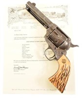 Engraved Colt Model 1873 SAA .45