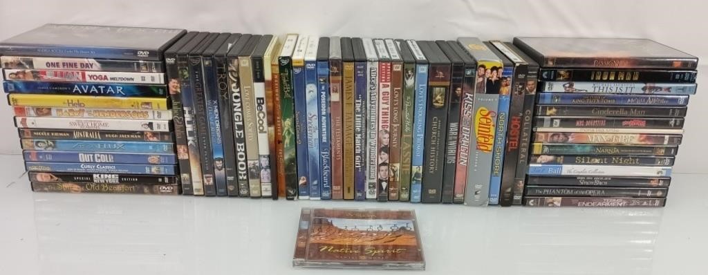 Lot of 55 DVD's