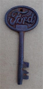 Ford 3" Cast Iron Decor Key