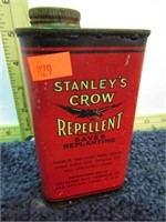 FULL TIN-- STANLEY'S CROW REPELLENT