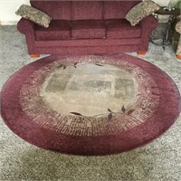 8' Round Area Rug