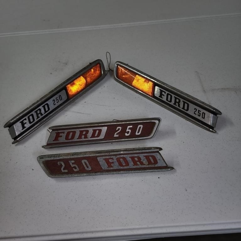 Vintage Ford F 250 Emblem/Badge