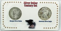 Silver Dollar Century Set (Eagle & Morgan)
