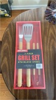 Mr. Grill Stainless Large Grill Set