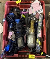 Assorted Work Lights, Flashlights and more