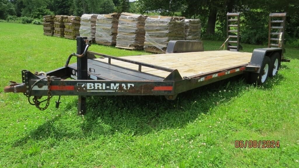 2014 Bri-mar Trailer-tandem Axle