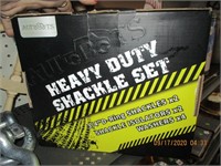 Heavy Duty 3/4 Shackle Set