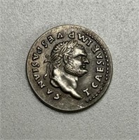 ANCIENT SILVER CAESAR COIN