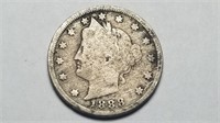 1888 Liberty V Nickel