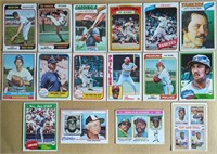1970s-80s Baseball HOFer Cards Schmidt Yaz etc