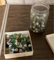 Jar of marbles