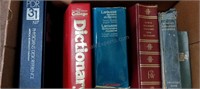 Box of Assorted Dictionaries