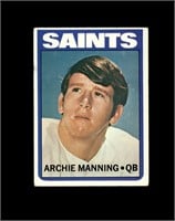 1972 Topps #55 Archie Manning VG to VG-EX+