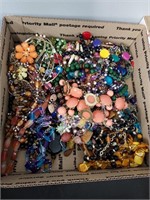 LARGE LOT OF NECKLACES