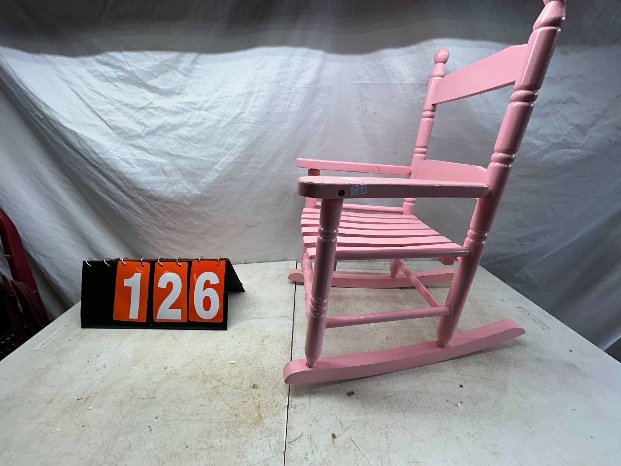 Pink Childs Rocker