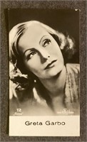 GRETA GARBO: Antique Tobacco Card (1931)