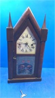 Mantle clock w key