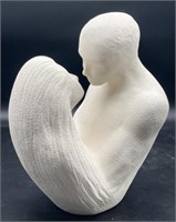 (F) 1998 Haeger Model of People Kissing