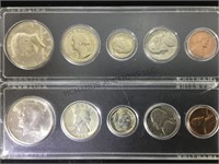 1964  1964 DATE SETS, SOME SILVER
