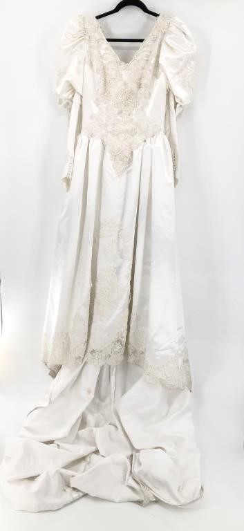 Vintage Wedding Dress Beading