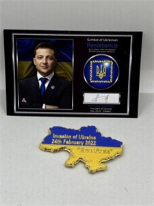 MEDAL/TOKEN/COIN - COMMEMORATIVE - UKRAINE WITH