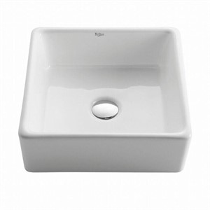 Kraus Square Ceramic Bathroom Sink