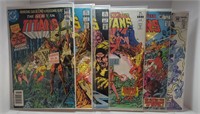 Comics - The New Teen Titans #13-15 & #28-#30