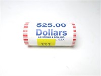 Roll of George Washington Presidential dollars,
